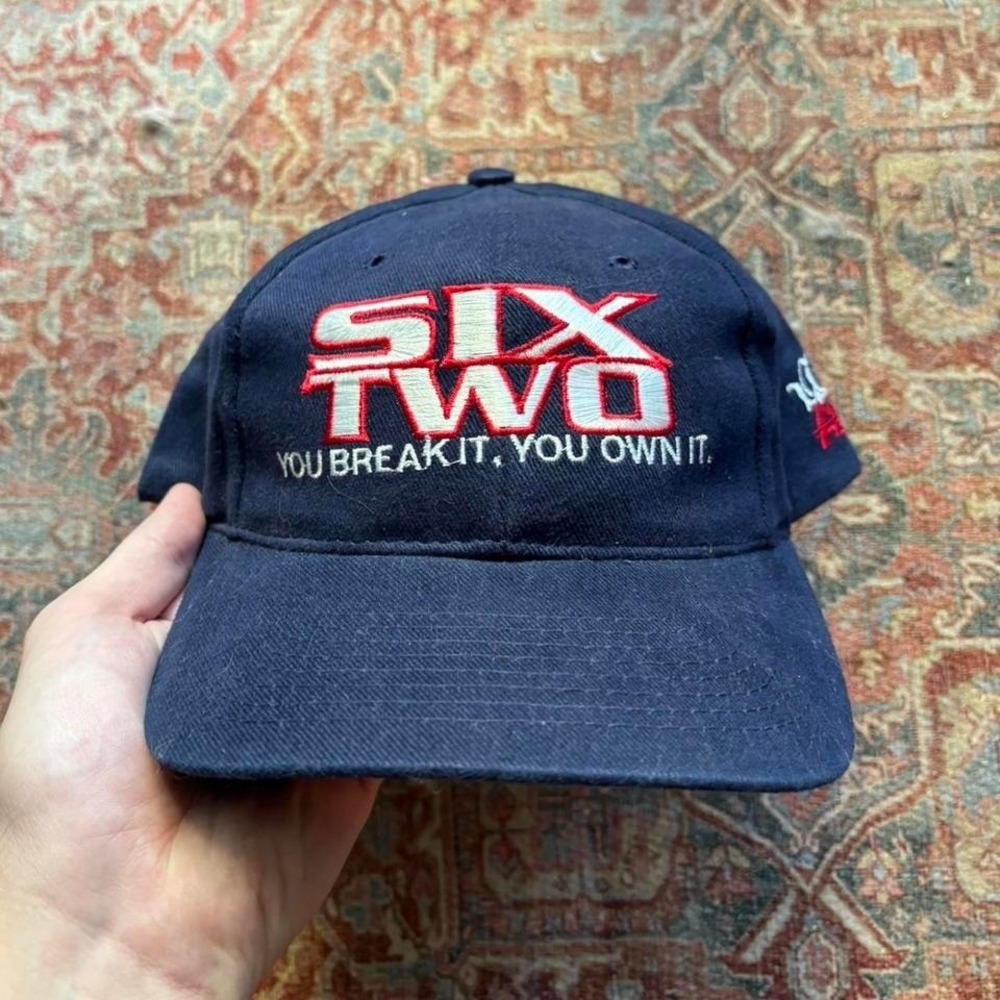 Vintage 90s‎ No Fear Snapback Hat Six Two